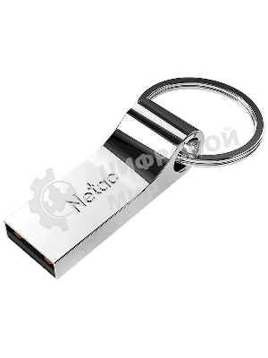 Флешка USB Netac U275 (NT03U275N-004G-20SL), 4Gb, USB 2.0, R/W 50/15, серебристый