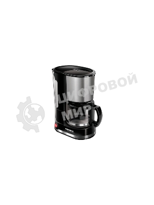 Кофеварка капельная Redmond RCM-M1507 черный/серебристый, исп. кофе - молотый, 0.6 л, 600 Вт