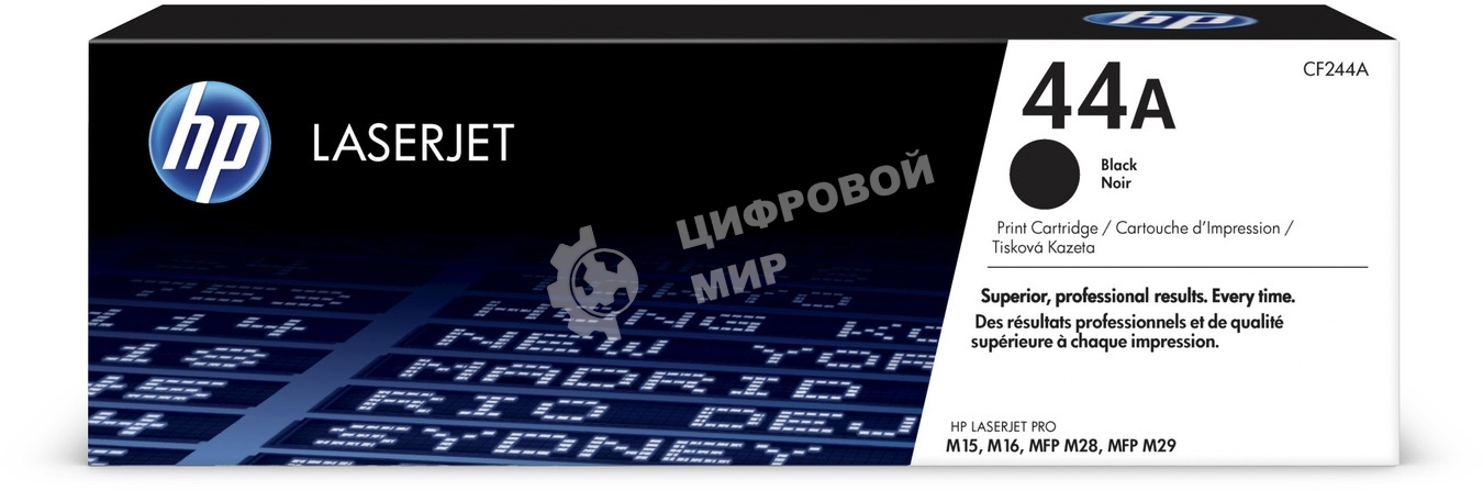 Картридж лазерный HP 44A CF244A черный для HP LJ Pro MFP M28a (1000 стр.)