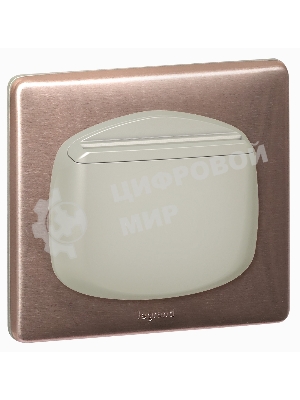 Рамка 1 пост Медь