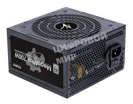 Блок питания Zalman ZM700-TXII V1/V2 RTL, 700Вт, 80 PLUS, 120мм, черный
