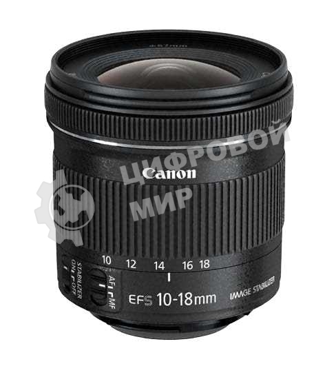 Объектив Canon EF-S IS STM (9519B005) 10-18мм F/4.5-5.6