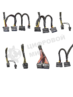 Блок питания ExeGate 600PPH-LT-S-OEM (EX282044RUS-OEM-S), 600Вт, 80 PLUS, 120мм, черный