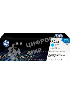 Картридж лазерный HP CB381A голубой Color LJ CP6015/CM6030mfp/CM6040mfp (21000 стр.)
