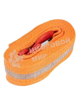 Трос буксировочный Stels 3,5 тонны, 2 крюка, сумка на молнии