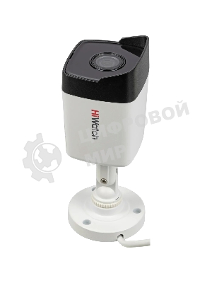 Камера HiWatch IP 2Мп уличная цилиндрическая, EXIR ИК 30м, 1/2.9 CMOS, 1920х1080@25к/с, объектив 2.8мм, угол 104, мех ИК-фильтр; 0.01Лк@F2.0, H.265/H.265+/H.264/H.264+/MJPEG ROI, коридорный режим, DWDR, 3D DNR, BLC, Smart ИК, обнаружение движения 2.0, IP67, -40...+60C, DC12В/PoE, 6.5Вт