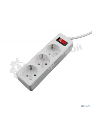 Сетевой фильтр 5bites GARDA SP3W-510 3S / 3x0.75мм2 / 1м / белый