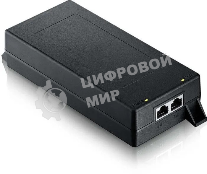 Мультигигабитный PoE инжектор Zyxel PoE12-90W, 802.3af/at/bt (90 Вт), 2xRJ-45: 1/2.5/5/10G