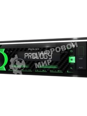 Автомагнитола Prology CMX-235, 1 DIN, Bluetooth, USB Type-A, AUX, пульт ДУ
