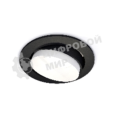 Комплект встраиваемого поворотного светильника Ambrella light XC7652020 SBK/SWH черный песок/белый песок MR16 GU5.3 (C7652, N7030)