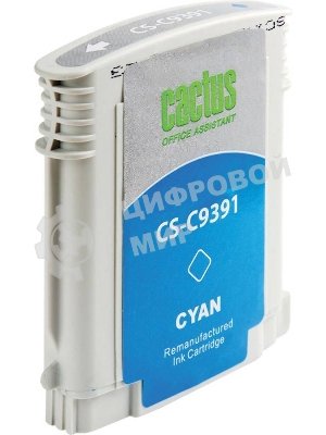 Картридж струйный Cactus CS-C9391 голубой для №88 HP Officejet Pro K550 (29мл)