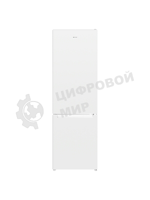 Холодильник Maunfeld MFF176SFW белый двухкамерный 187/75л морозилка снизу, ручная разморозка