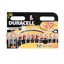 Батарейка DURACELL LR6-12BL BASIC (12 шт. в уп-ке)