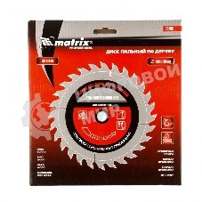 Пильный диск по дереву Matrix, ф190 х 30 мм, 36 зубьев