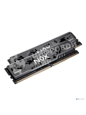 Оперативная память Apacer Nox, DDR5, 32GB (2x16GB), 5600MHz, CL40, DIMM, радиатор, черный