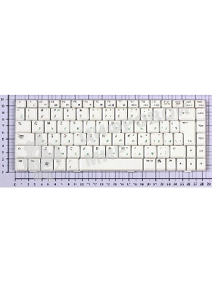 Клавиатура для ноутбука Asus W5 W6 W7 белый