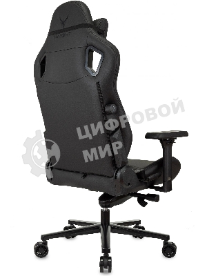 Кресло Knight Craft черный, экокожа, 120 кг, механизм качания