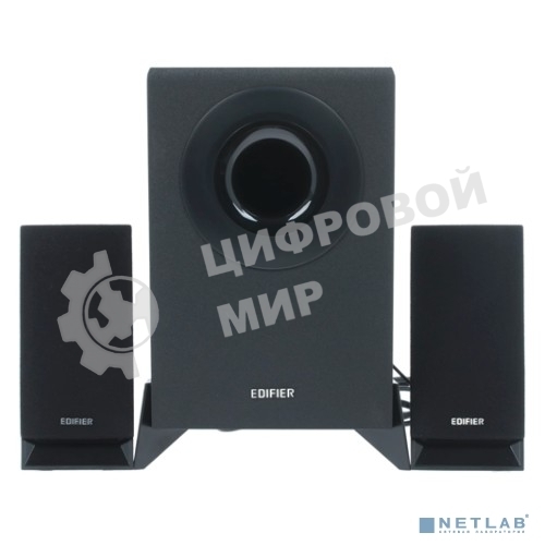 Колонки Edifier M1360 черный (8.5W, проводной пульт ДУ)