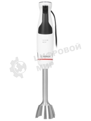 Блендер погружной Bosch MSM4W220 белый, 600 Вт, плавная регулировка, турбо