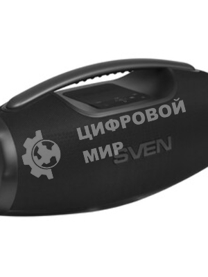 Портативная акустическая система SVEN PS-990, черный, 2.0, 2x90 Вт (RMS), IPx7, TWS, Bluetooth, USB, аккумулятор