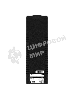 Источник бесперебойного питания ExeGate Power NB-1000.LED.AVR.2SH.USB (1000VA/650W, LED, AVR, 2*Schuko, USB, батарея 12V 9Ah, черный)