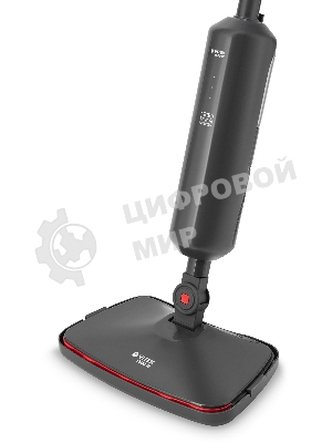 Паровая швабра Vitek VT-8188 красный/черный, напольный, 1500 Вт, 23 г/мин, 420 мл
