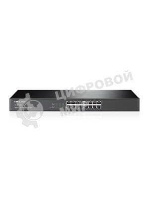 Коммутатор TP-Link TL-SF1016, 16×100 Мбит/с, неуправляемый