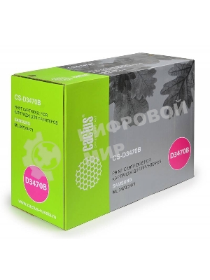 Картридж лазерный Cactus CS-D3470B черный для Samsung ML 3470/3471 (10000 стр.)