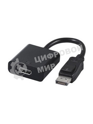 Переходник DisplayPort - HDMI Cablexpert A-DPM-HDMIF-002, 20M/19F, пакет
