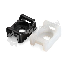 Площадка монтажная под винт Fortisflex ПМО 15х10 белый (уп.100шт)