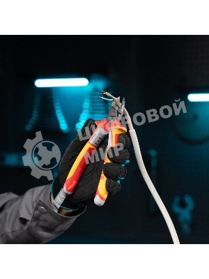 Бокорезы Gross 17582 диэлектрические рукоятки до 1000в трехкомпонентные рукоятки 180 мм