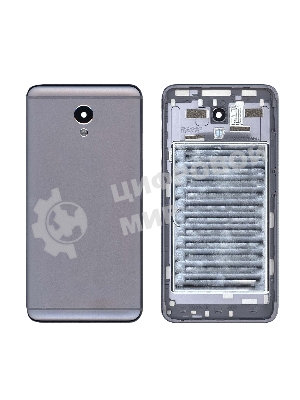 Задняя крышка для Meizu M5 Note темно-серый