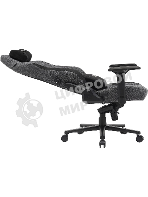 Кресло Cactus CS-CHR-MAG-GY серый, экокожа