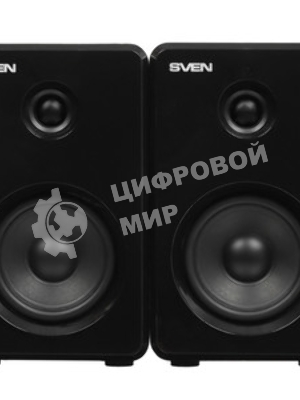 Акустическая система SVEN 2.0 SVEN SPS-725 черный (50 Вт, BT, пульт)