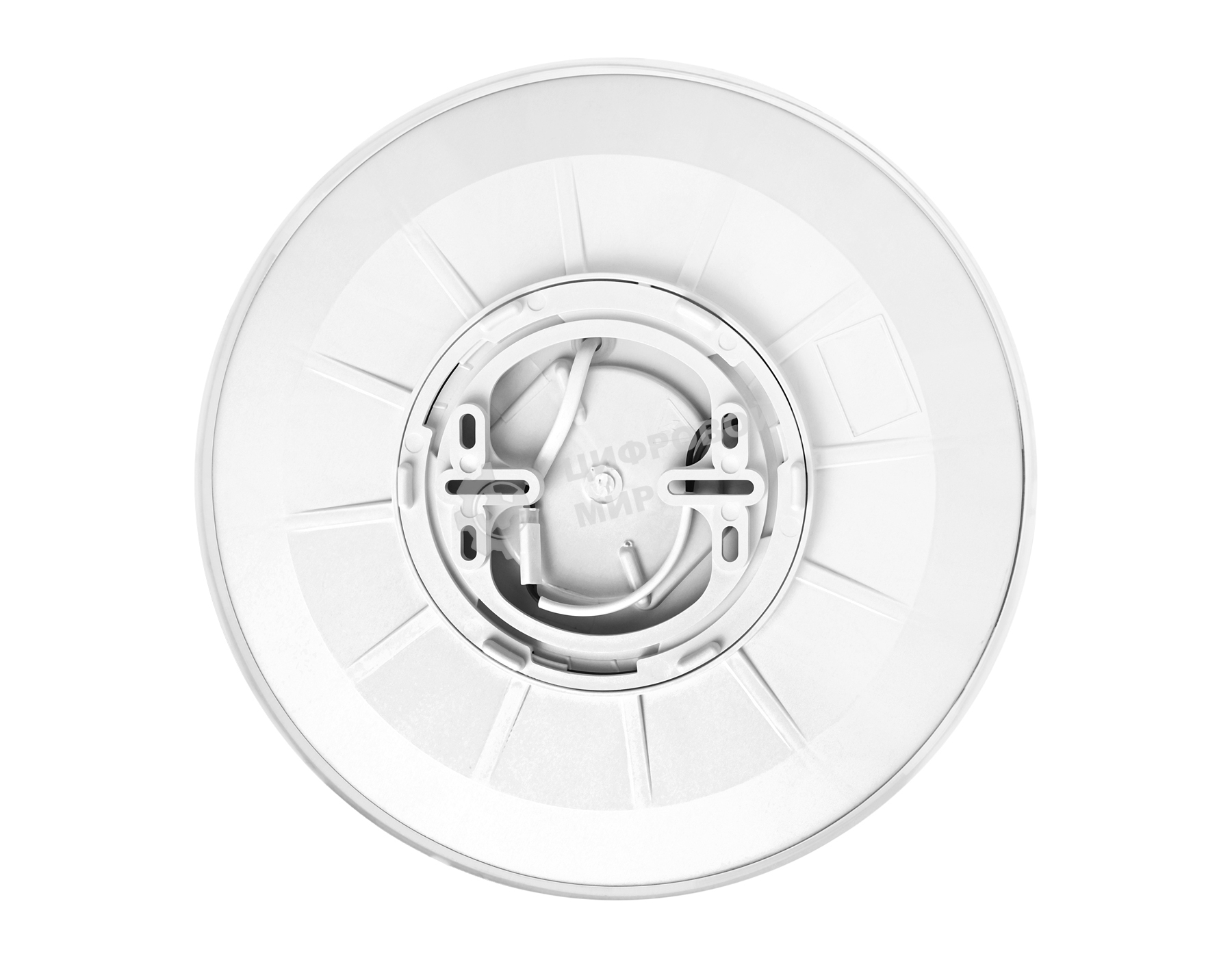 Потолочный светодиодный светильник Ambrella light FZ1202 WH белый IP54 27W 5000K D370*60 (без ПДУ)