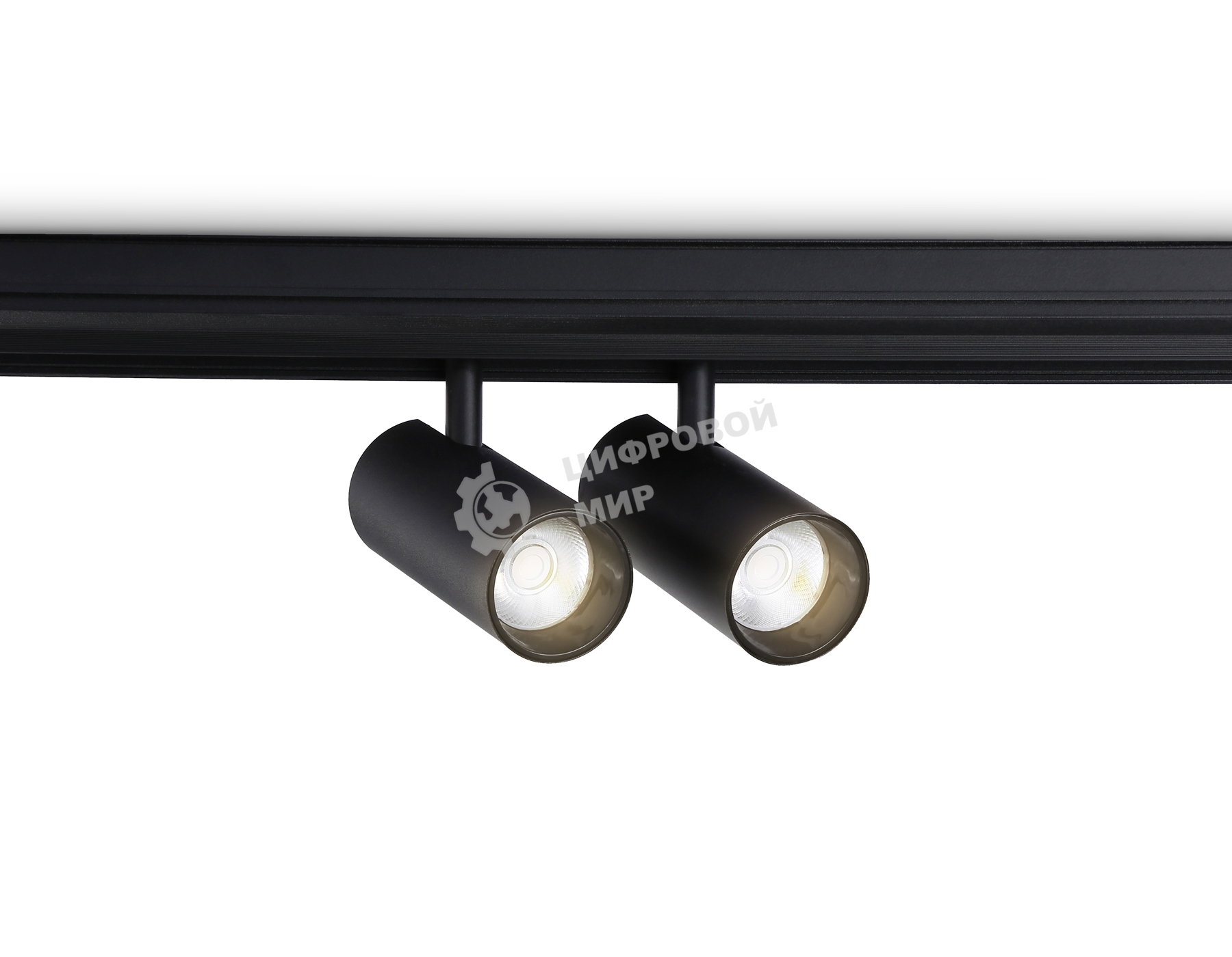 Светильник трековый светодиодный GL3902/2 BK черный LED 20W 4200К 48V 24° 180*45*182