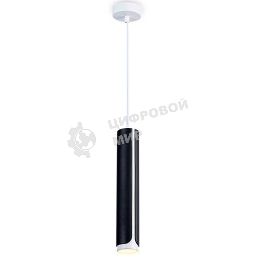Светильник Ambrella light TN51611 BK/WH черный/белый GU10 D58*1300