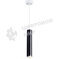 Светильник Ambrella light TN51611 BK/WH черный/белый GU10 D58*1300