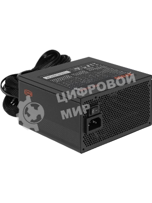Блок питания PCCooler KF650, 650Вт, 80+ Standard, 120мм, немодульный, черный
