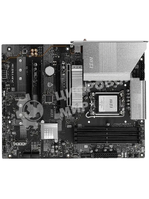 Материнская плата MSI PRO Z890-S WIFI6E, LGA1851, Intel Z890, 4xDDR5, 4xSATA, 3xM.2, 1xPCIe 5.0 x16, 1xPCIe 4.0 x4, 1xPCIe 3.0 x1, 1xHDMI, 1xDisplayPort, 1x 2.5Gb LAN, 6xUSB 5Gbps Type-A, 1xUSB 20Gbps Type-C, 3x3.5 мм, 7.1, ATX