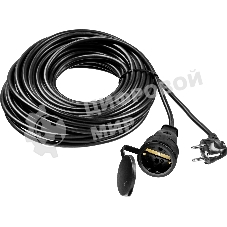 Удлинитель-шнур MC 315, 30 м, 3500 Вт, 1 гнездо, ПВС 3х1,5 мм2, STAYER