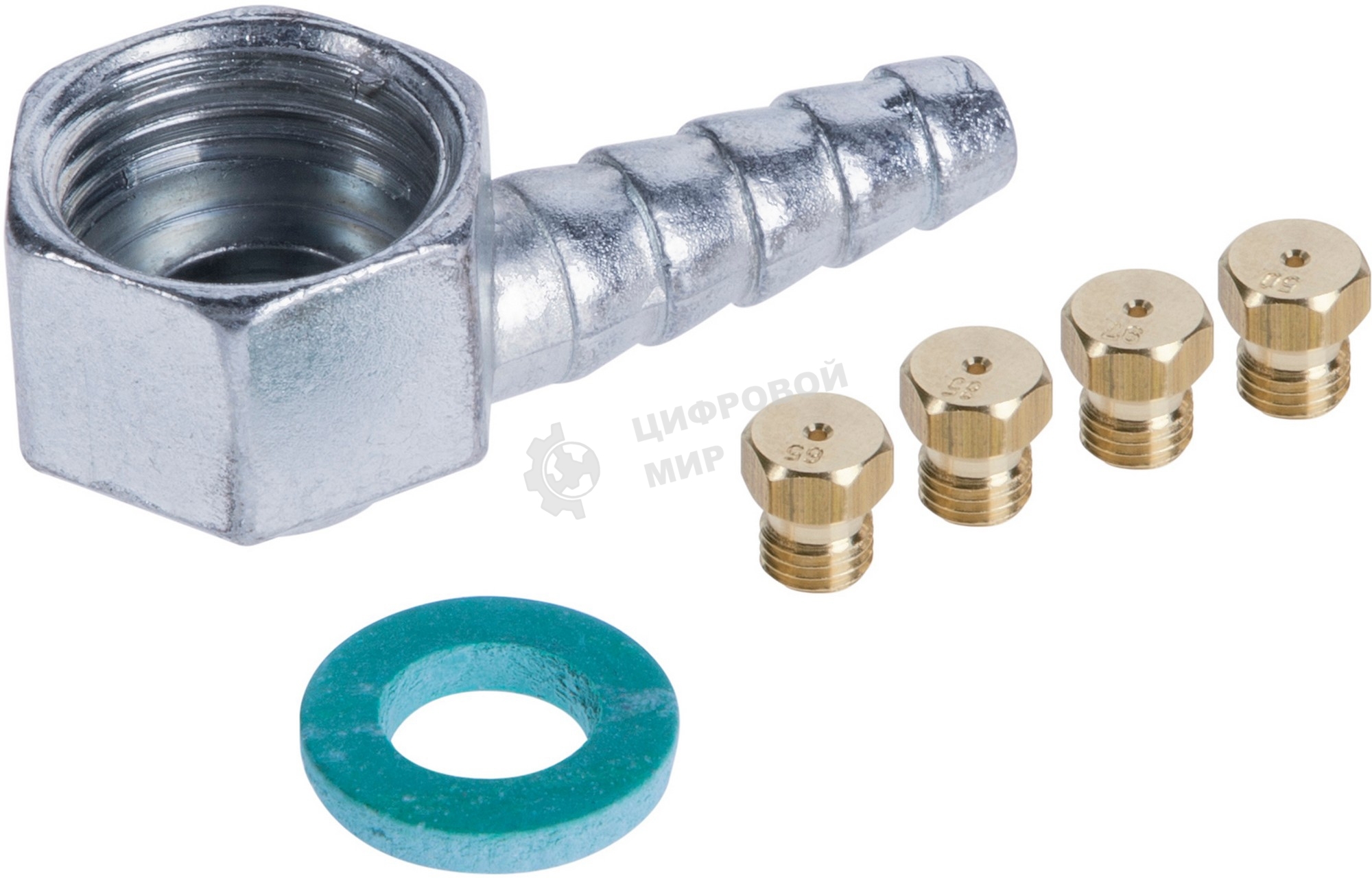 Газовая варочная панель Maunfeld EGHE.64.6CW/G, 4 конфорки, эмалированная сталь, белый