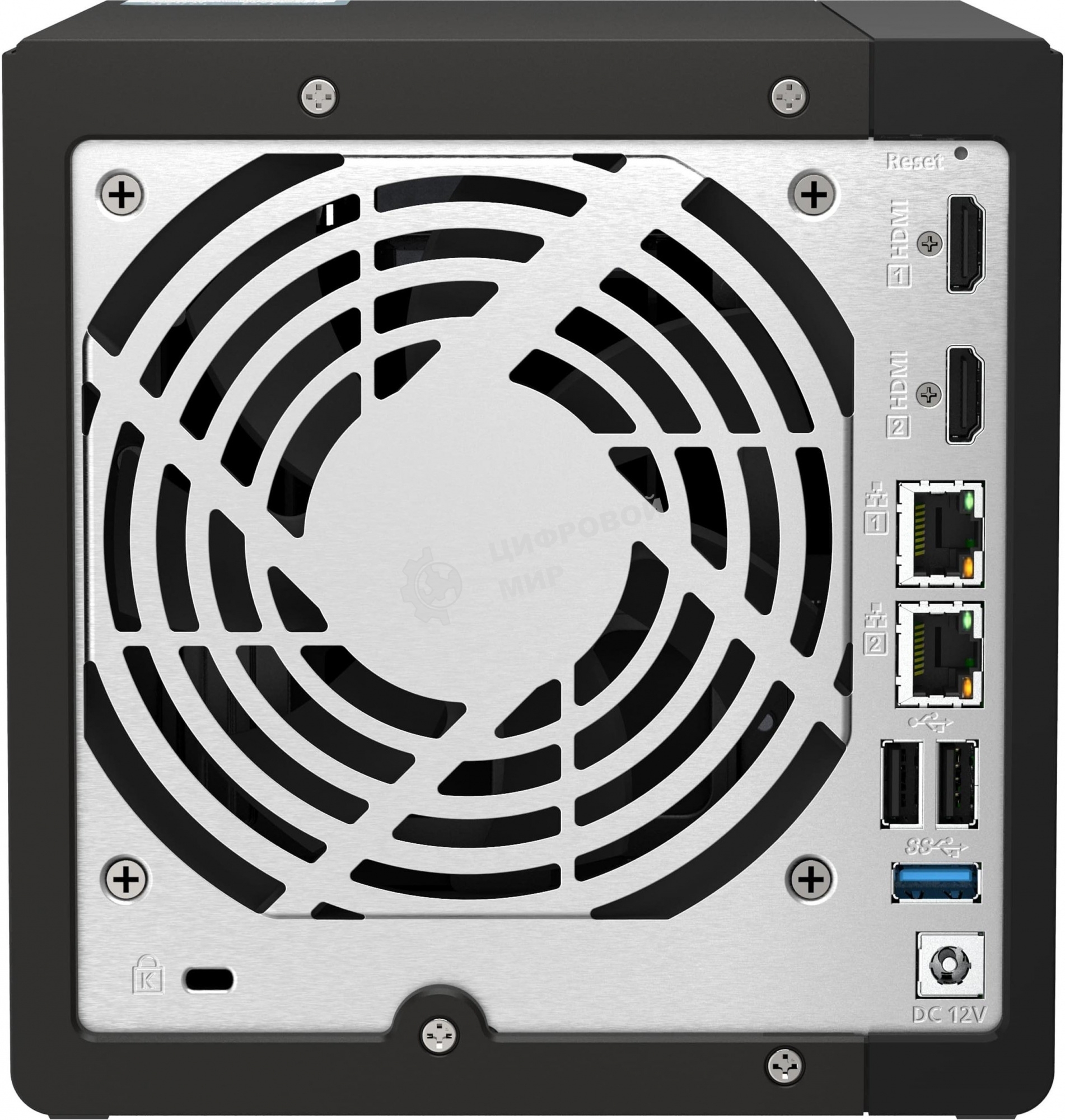 Сетевое хранилище SMB QNAP TS-453E-8G NAS, 4-tray w/o HDD. 2xHDMI-port. 4-core Celeron J6412 2-2.6 GHz, 8Gb DDR, 2x2.5Gb LAN, 2 x M.2 2280 PCIe Gen 3 x2, 2x USB 3.2 Gen 2 (10Gbps) Port, 2x USB 2.0 port