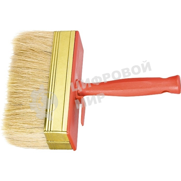 Кисть-ракля MTX 84124 50 х 150 мм, натур. щетина, пластмас. корпус, пластмас. рукоятка