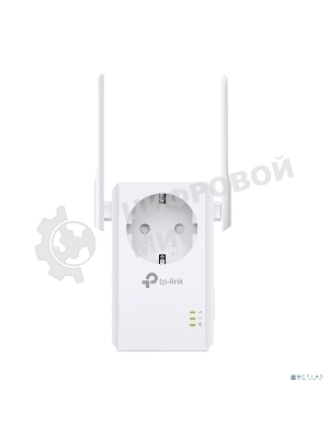 Сетевой адаптер TP-Link SOHO TL-WA860RE 300Mbps Wireless N Wall Plugged Range Extender with AC Passthrough, QCA(Atheros), 2T2R, 2.4GHz, 802.11b/g/n, 1 10/100Mbps LAN port, Range Extender button, Range Extender mode, suppo поставляется без кабеля RJ-45