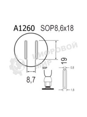 Насадка Quick A1260