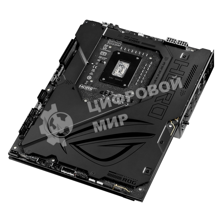 Материнская плата ASUS ROG MAXIMUS Z890 HERO BTF, LGA1851, Intel Z890, 4xDDR5, 4xSATA, 6xM.2, 1xPCIe 5.0 x16, 1xPCIe 4.0 x4, 1xPCIe x1, 1xHDMI, 2xUSB-C (Thunderbolt 4), 1xUSB-C 3.2 Gen 2, 4xUSB-A 3.2 Gen 2, 4xUSB-A 3.2 Gen 1, 2x2.5Gb LAN, Wi-Fi 7, Bluetoo