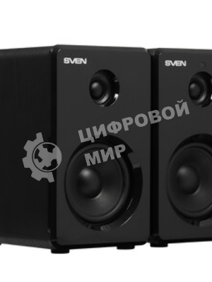 Акустическая система SVEN 2.0 SVEN SPS-725 черный (50 Вт, BT, пульт)
