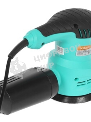 Эксцентриковая шлифовальная машина Sturm OS8135R Эксцентриковая шлифмашина Sturm, 350Вт, d 125мм, рег обор. 5000-12000об/мин, ПЫЛЕСБОР OS8135R