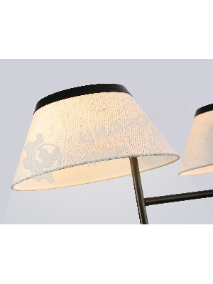 Светильник Ambrella light LH72451/3 BK/WH черный/белый Е14/3 max 40W D800*290-1080